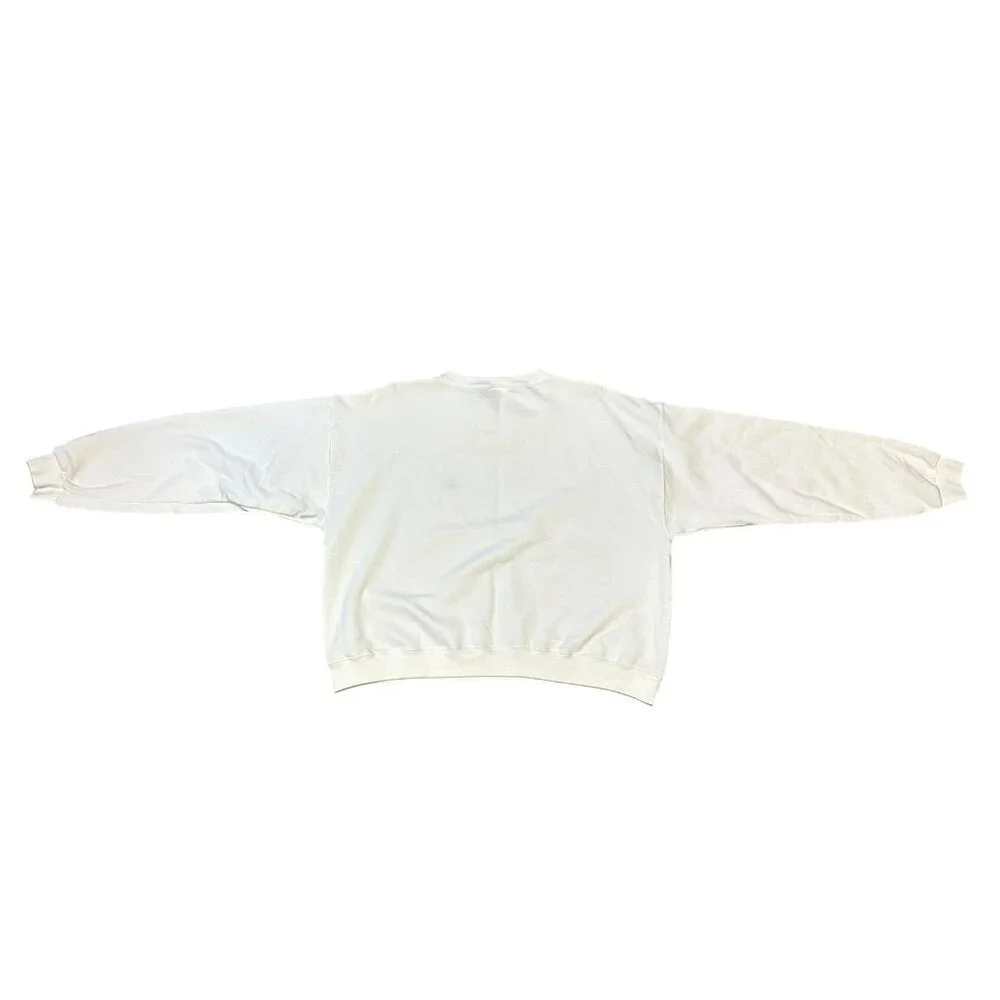 Vintage Women’s Reebok White Sweatshirt Size Large‎ - Picture 5 of 12